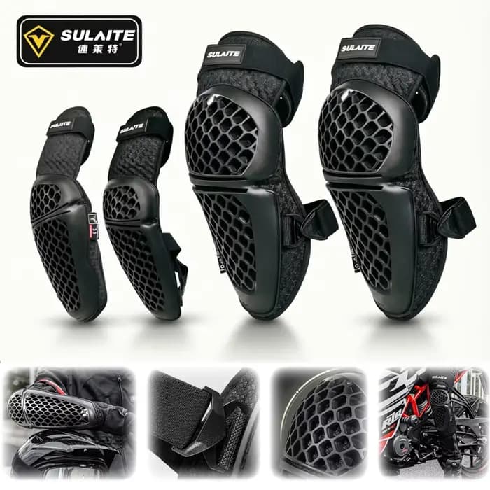 Genouillères de moto genouillère de motocross maille protection de coude