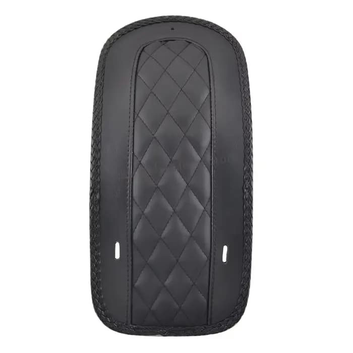 Housse de bavoir de garde-boue arrière en cuir et diamant pour moto, pour Harley Touring Electra Gli