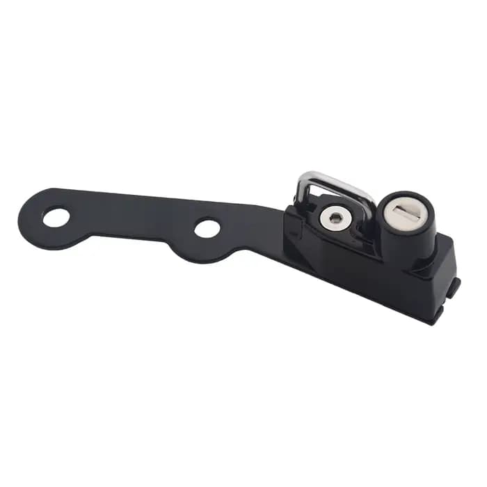 Serrure de casque de moto crochet de montage noir côté antivol sécurité alliage avec 2 prédire universel pour Yamaha MT-09 FZ-09 FJ-09 XSR900