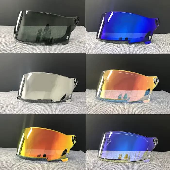 Visière de casque de moto pour éliminateur de cloche