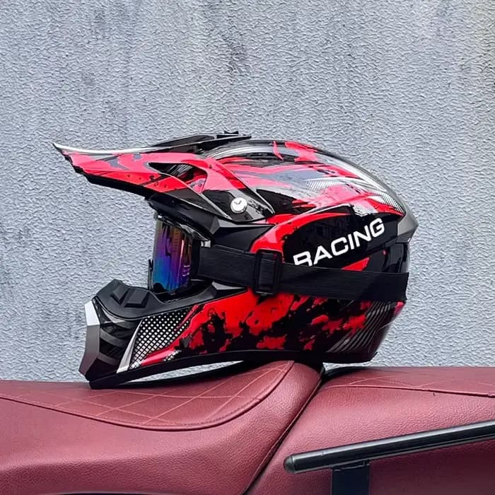 Casque de Motocross pour moto Dirt Bike vtt VTT DH MX hors route Capacetes casques