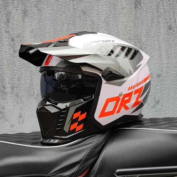 ORZ – casque de moto rétro de haute qualité