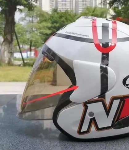 Pièces de casque pour Arai 3/4