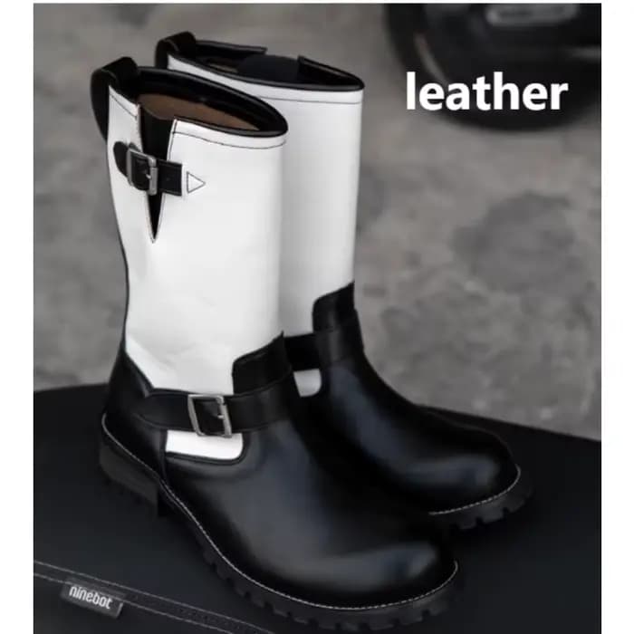Bottes de moto rétro pour hommes