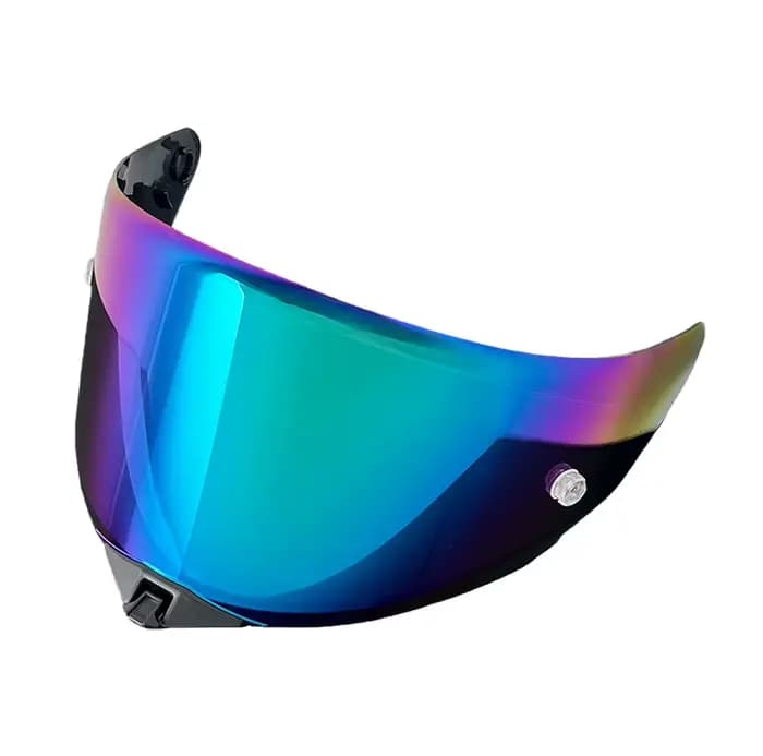Visière transparente anti-décoloration pour casque de moto KYT TT REVO