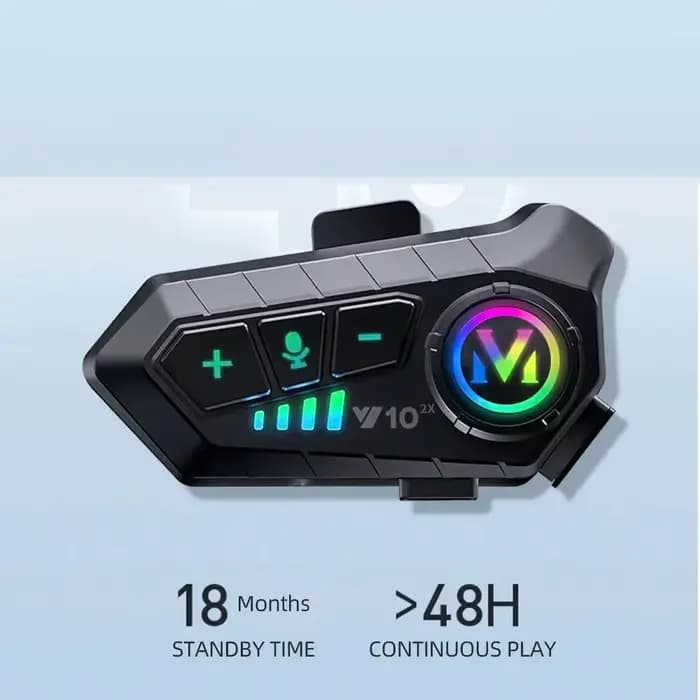 Oreillette Bluetooth 5.3 pour moto