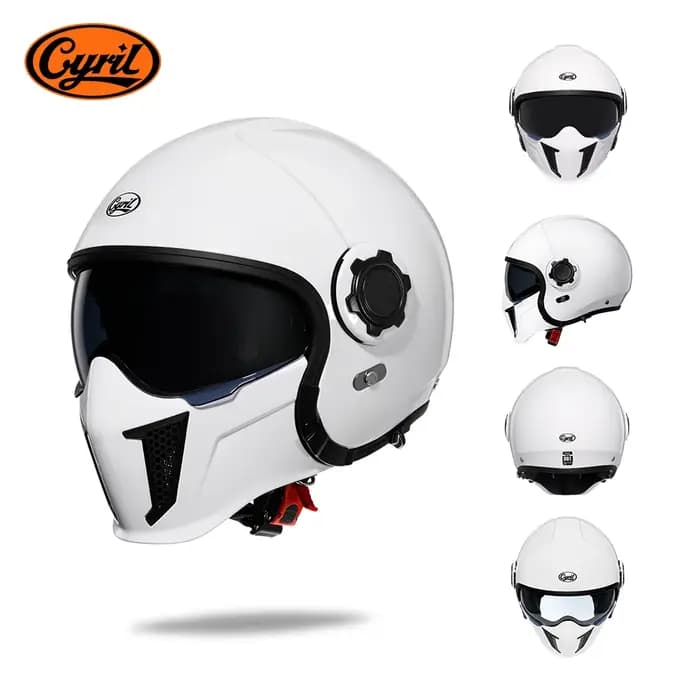 Casques pour motos sécurité certifié DOT ECE 3/4