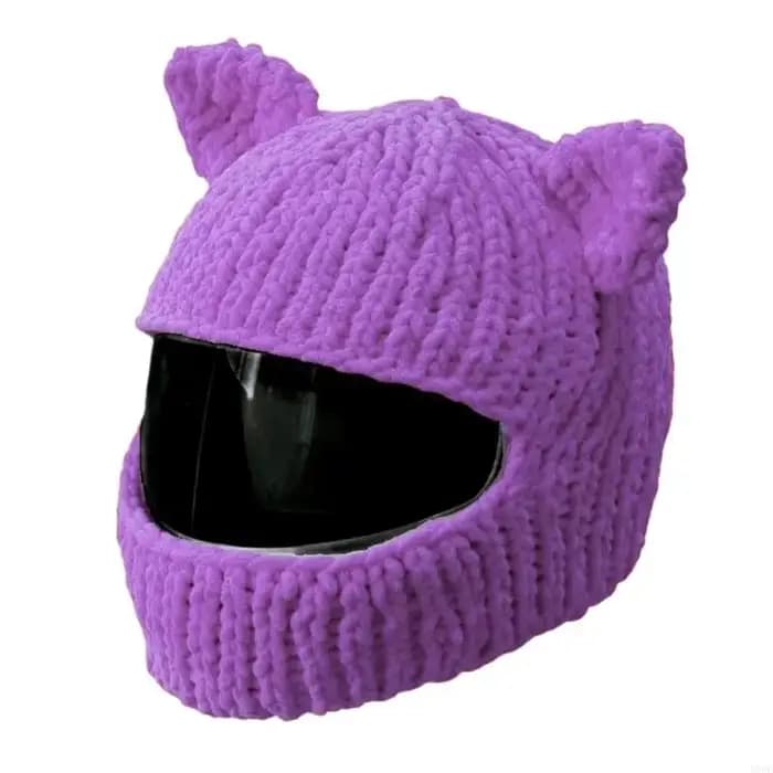 Housse pour casques avec oreilles chats amusantes