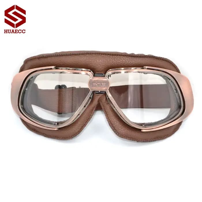 Lunettes de casque de moto