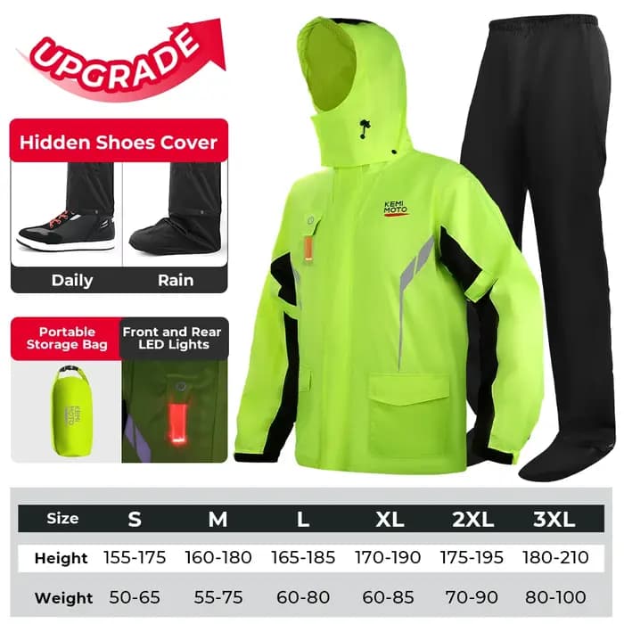 Ensemble imperméable pour moto