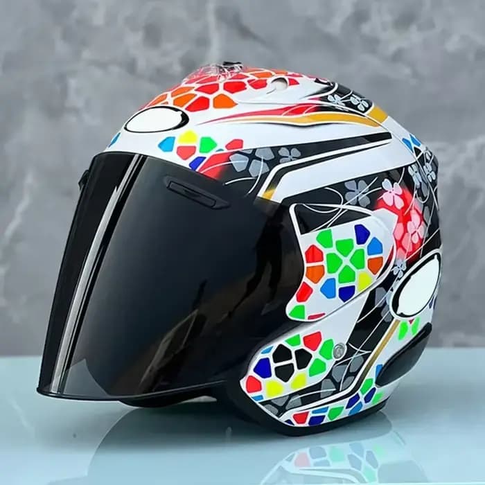 Ram3 Nakagami GP2 demi-casque hommes et femmes moto tout-terrain casque d'été descente course montagne croix Casco Capacete