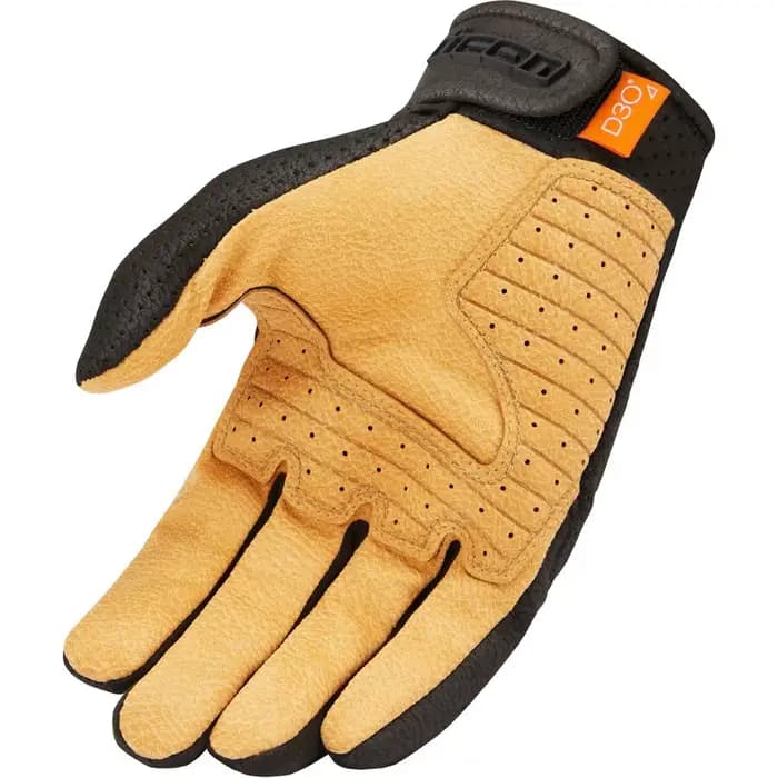 Gants de moto en cuir pour hommes