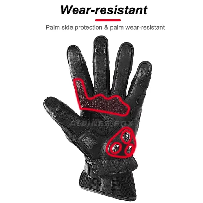 Gants de Moto en Cuir group pour Homme et Femme