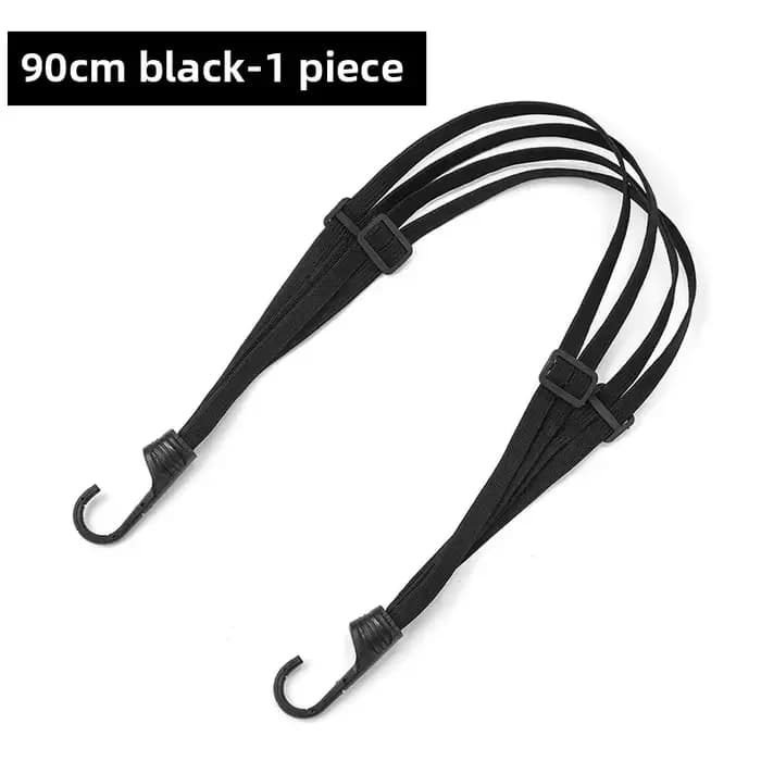 1 pièce Sacoche élastique pour moto avec crochet de sécurité – Polyvalente pour le transport de casque et équipement en
