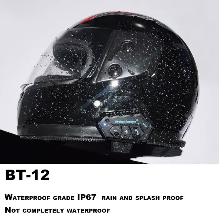 Casque de Moto Bluetooth