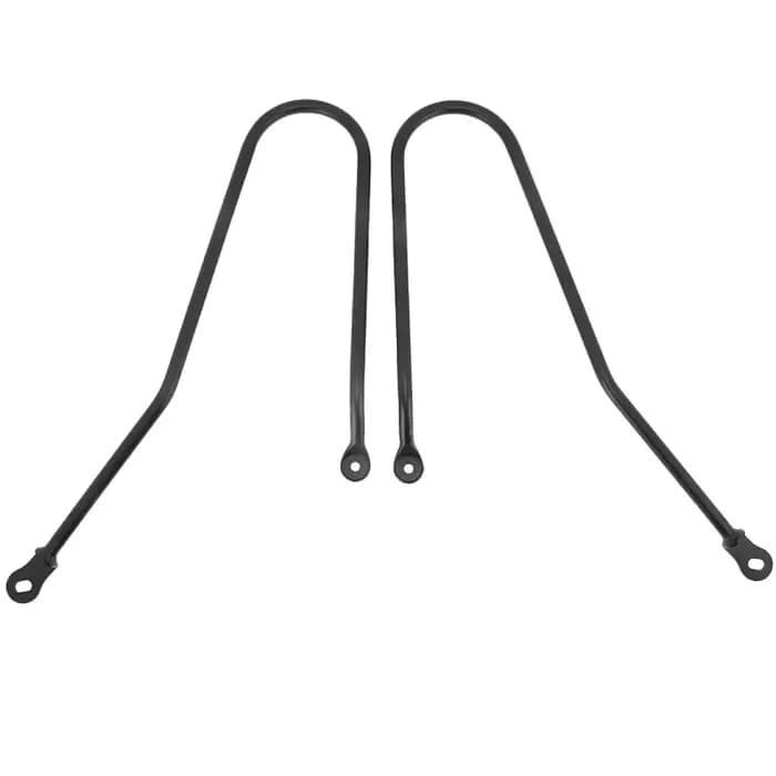 Accessoires de moto, supports de sacoches en fer