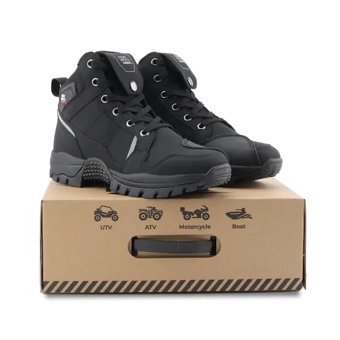 Chaussures de moto imperméables pour hommes