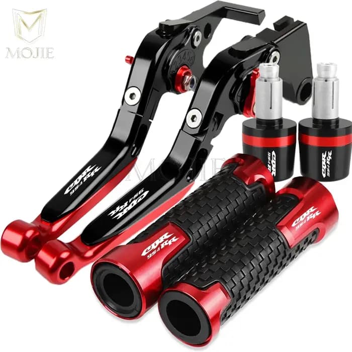 Leviers d'embrayage de frein réglables en aluminium CNC pour moto