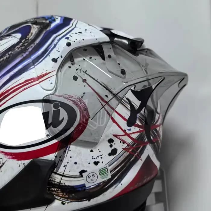 Becquet de casque de garniture arrière de moto pour Arai RX-7X