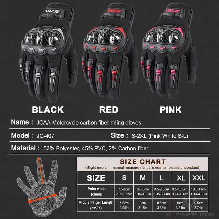 Gants de moto d'été pour hommes