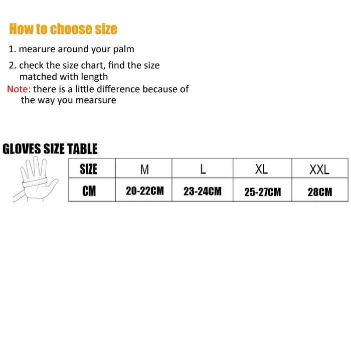 Gants de moto pro-biker, doigt complet, antidérapants, cyclisme, vélo, course