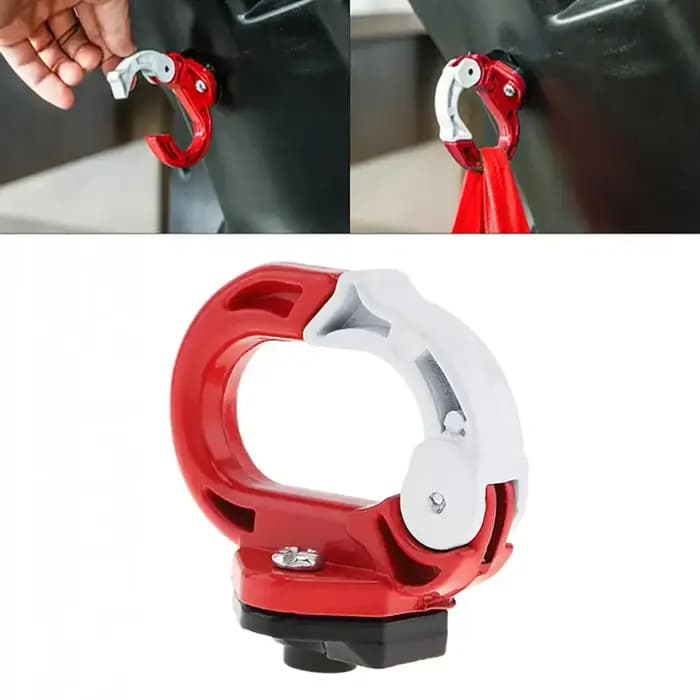 Crochet de casque de bagage de moto en alliage d'aluminium