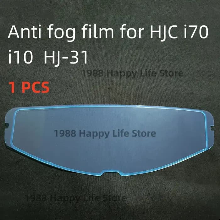 Film Anti-buée Transparent pour visière de casque