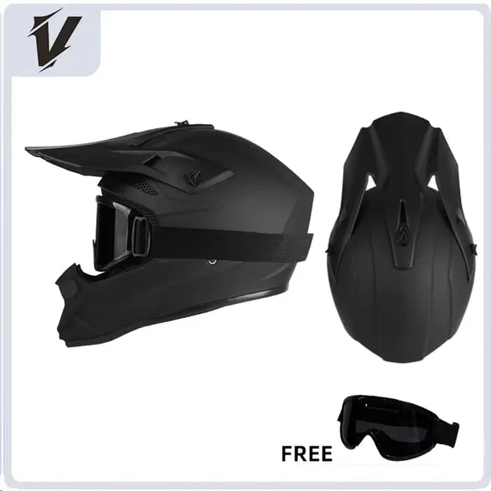 Casque de moto - Casque tout-terrain pour motocross