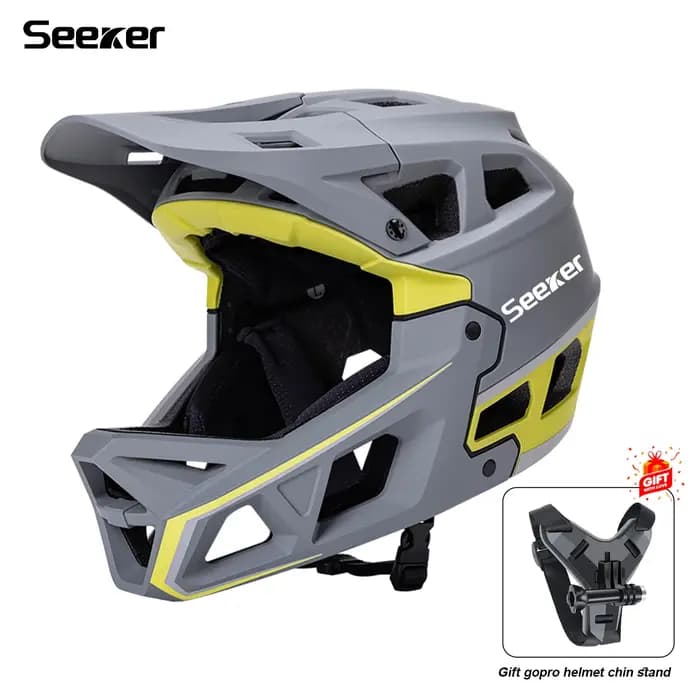 SEEKER VTT tout-terrain casque complet intégré formant course descente