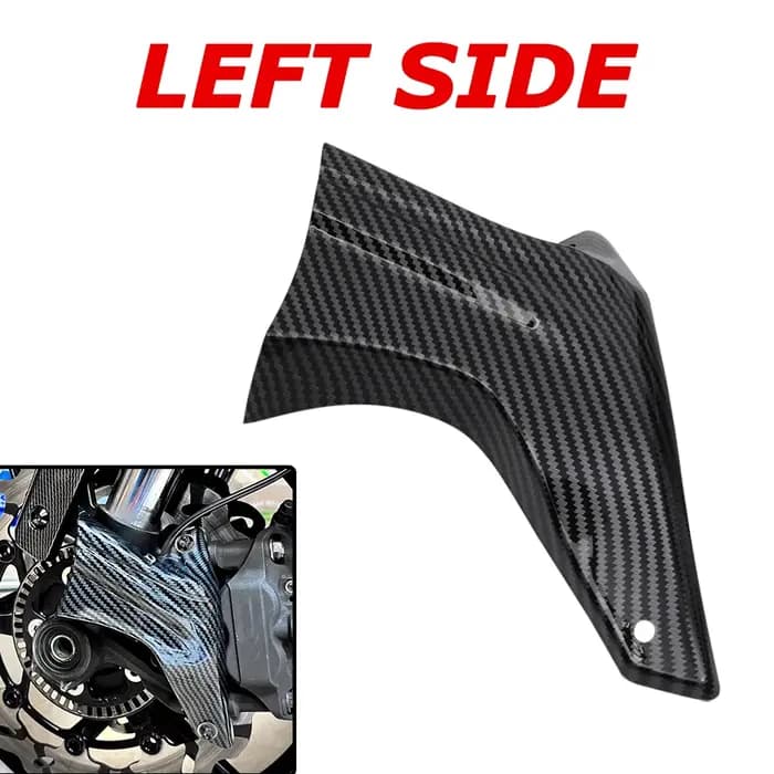 Couvercle de protection de refroidisseur de conduits de refroidissement par air d'étrier de frein de moto