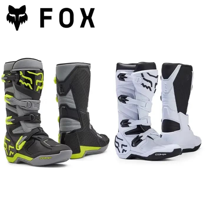 FOX Comp bottes de motocross tout-terrain pour enfants jeunes