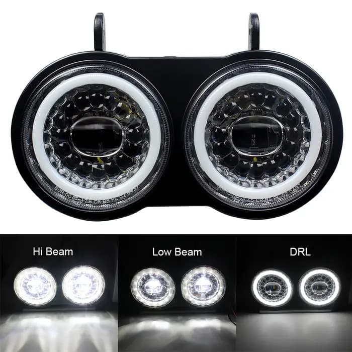 Phare LED double lumière pour moto, pour Buell XB modèle 2003 – 2010