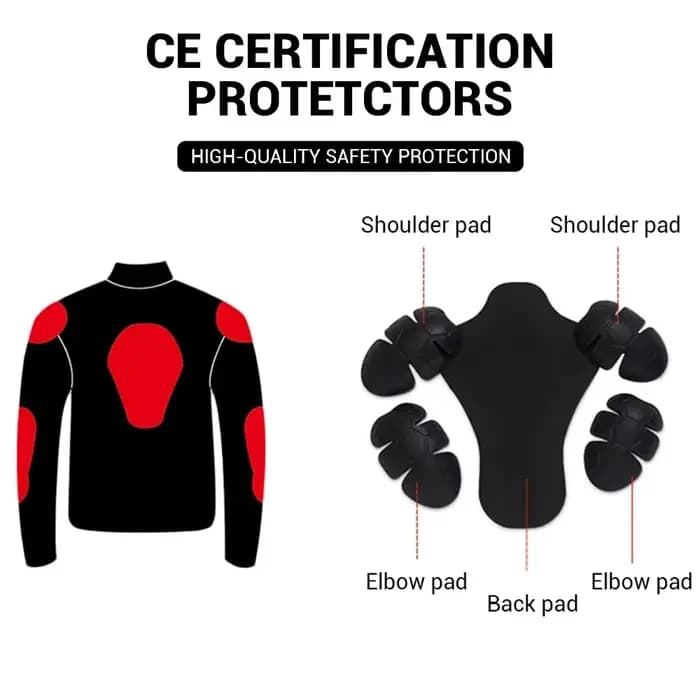 DUHAN veste de Moto hommes