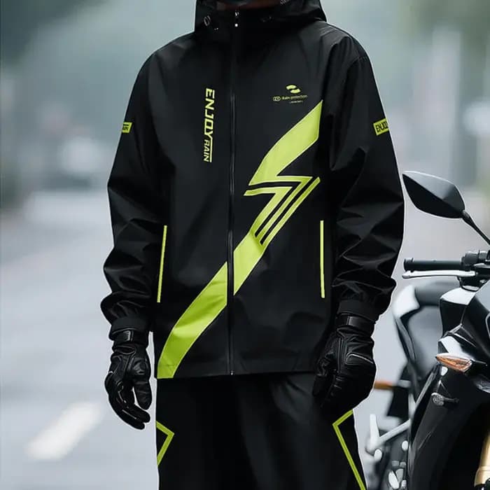 Combinaison de pluie pour moto homme et femme