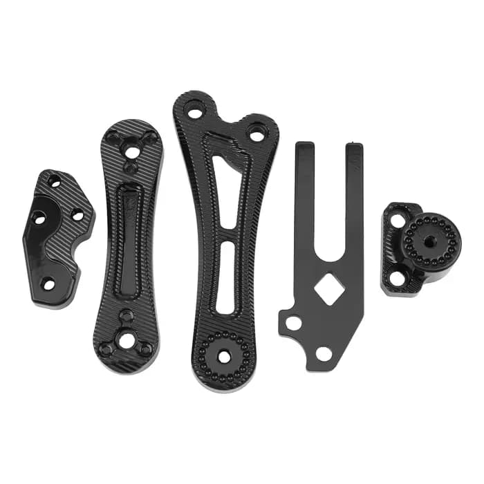 Garde-boue d'extension réglable pour roue arrière de moto