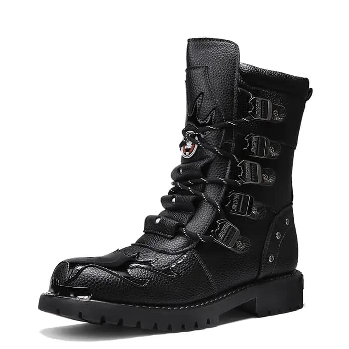 Bottes de moto quatre saisons pour hommes