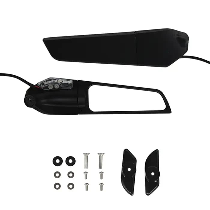 Pour DUCATI Panigale 959 1299 2016-2020 rétroviseurs aile de vent réglable rotatif rétroviseur latéral Winglet