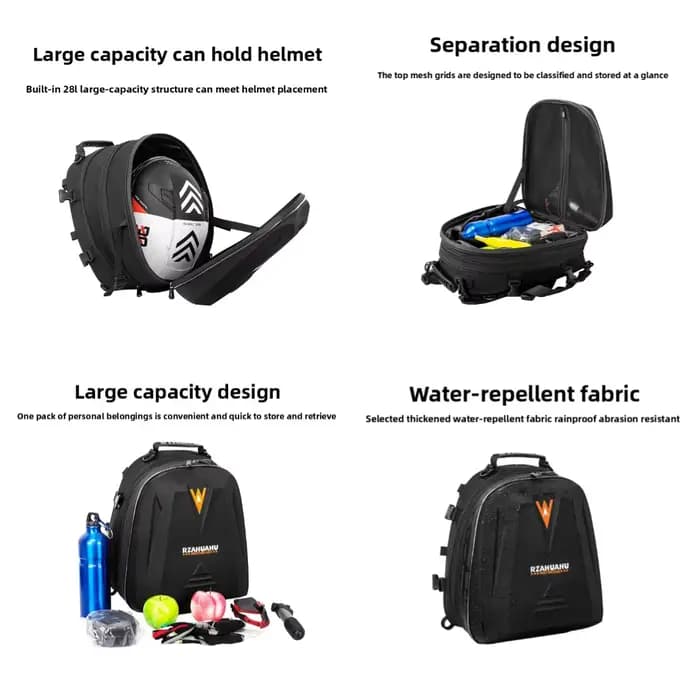 Sac de Selle Multifonctionnel pour Moto