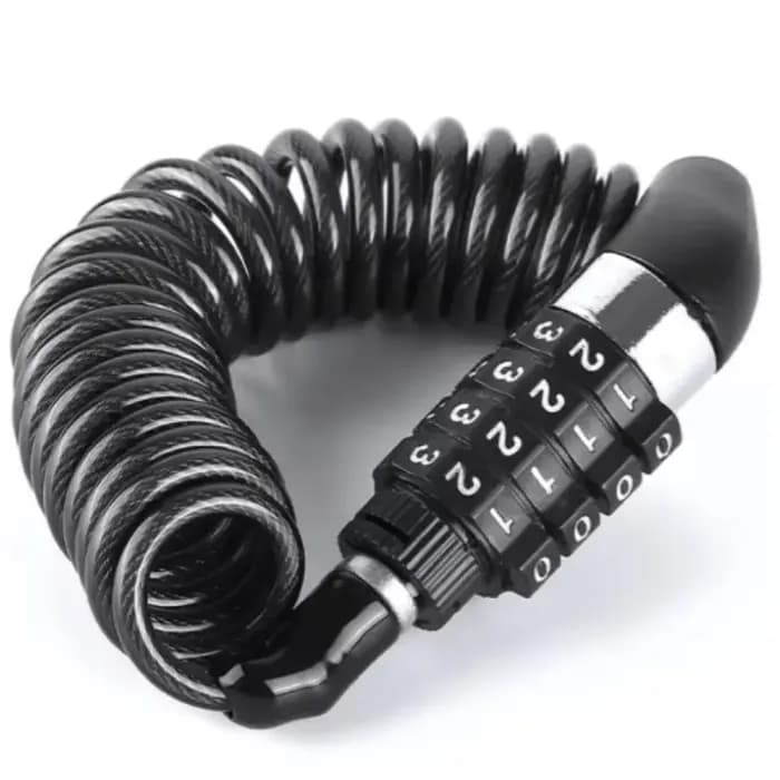 Antivol portable rétractable à câble pour casque