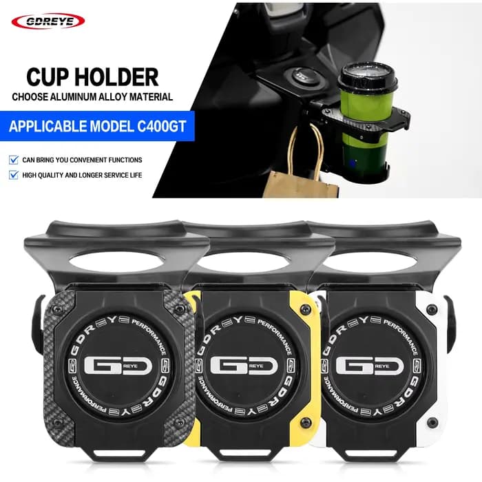 Support de tasse à eau pour moto BMW C400GT C400 GT
