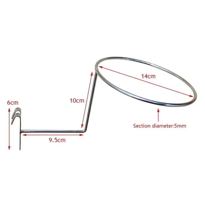 Support mural pour casque de moto
