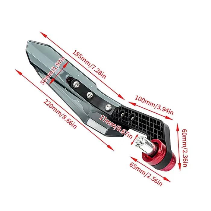 Convient pour RNINET R NINET Rnine T R nine T 2017-2021 bouclier de protection des mains protecteur