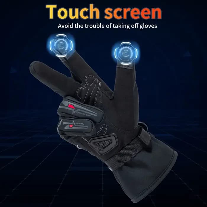 Gants de moto d'hiver pour hommes et femmes