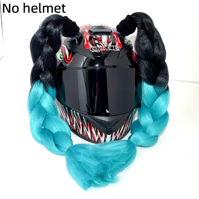 Offre spéciale! Casque tressé nickel é avec ventouse pour moto