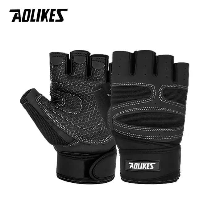 Gants de bug astique à Demi-Doigt