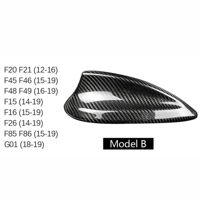 Couvercle d'antenne en Fiber de carbone véritable