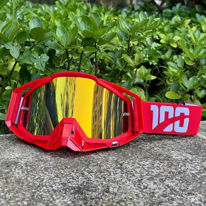 Lunettes de motocross avec lentilles HD