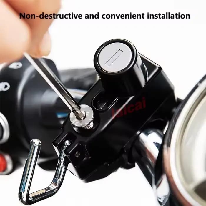 Convient pour PCX125 PCX150 PCX160 PCX 125 150 160 accessoires de moto de haute qualité CNC casque serrure antivol