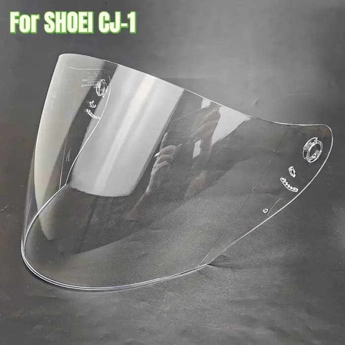 Lentille de visière de casque de moto pour SHOEI CJ-1, remplacement, anti-UV, anti-rayures, anti-pou