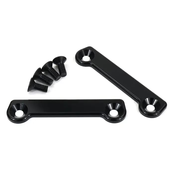 Couvercle de trous de cheville de passager arrière adapté pour KAWASAKI Ninja ZX-6R /ZX636 2009 – 2024